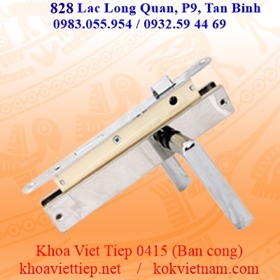 Khoa tay gat Viet Tiep 04105 Ban cong new