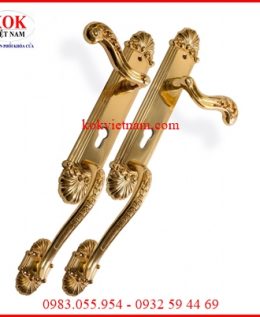 Khóa Đại Sảnh TD Đồng mạ Vàng 24k 726G