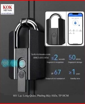 Khóa vân tay chống cắt KOK - PL602