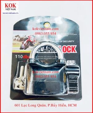    Khóa hú báo động KOK Alarm Lock đen